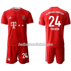 FC Bayern München Corentin Tolisso 24 Kind Voetbaltenues Thuis 2020/21 - SS (+ Korte broeken)